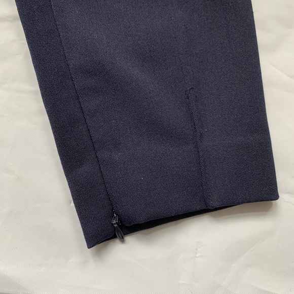 👖 GAP Navy Work Pants - 0R  Bi-Stretch Side Zip Skinny 👖 - Picture 4 of 8